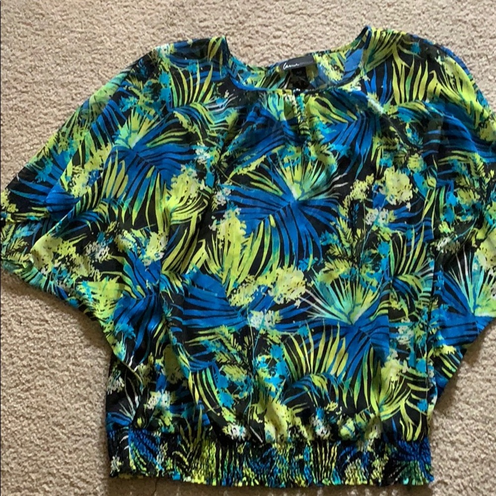 Tropical blouse